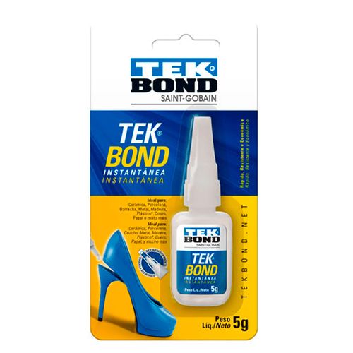 Cola Super Bonder Tekbond 5g Multiuso Super Resistente | Furlan Auto Peças