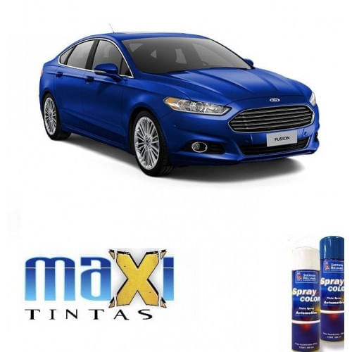 Spray Automotivo Azul Carmel + Verniz Spray 300ml
