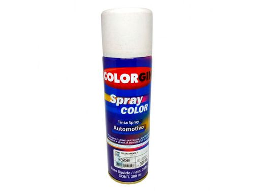 Spray Automotivo Branco Fosco 300ml