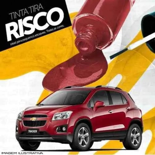 Tinta Tira Risco Chevrolet Tracker Vermelho Sonoma Tmc