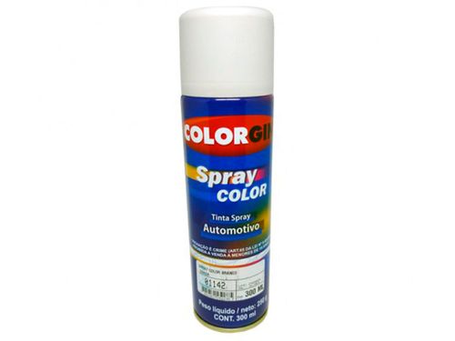 Spray Automotivo Branco Geada 300ml