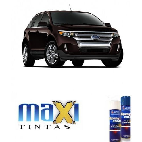 Spray Automotivo Marrom Dubai + Verniz Spray 300ml