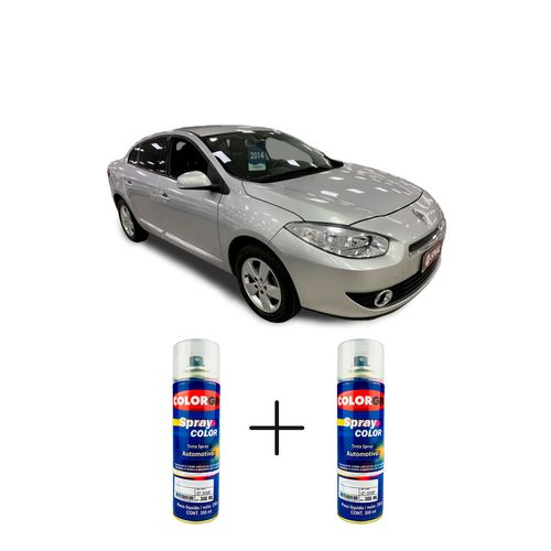 Spray Automotivo Prata Etoile + Spray Verniz 300ml