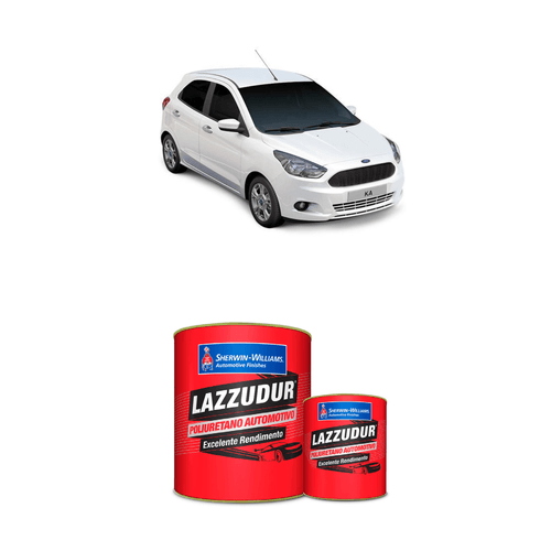 TINTA PU BRANCO ARTICO FORD 0,9L