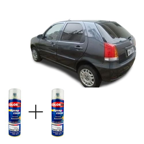 Spray Automotivo Cinza Orione + Spray Verniz 300ml
