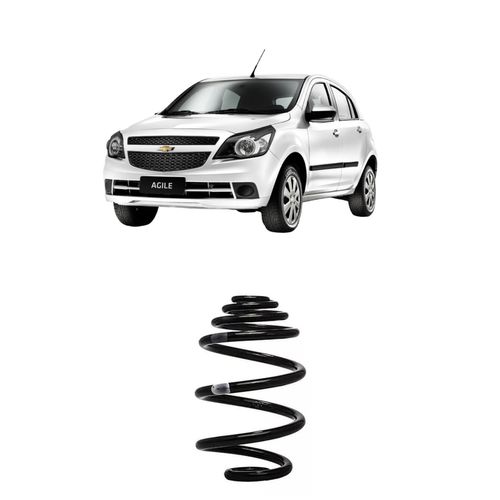 Mola Traseira Chevrolet Agile  2008 até 2014 com GNV - Preço Unitário