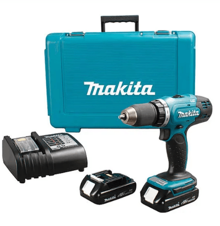 Furadeira Parafusadeira de Impacto 1/2" à Bateria 18V com 2 Bateria e Maleta - DDF453SYE - Makita