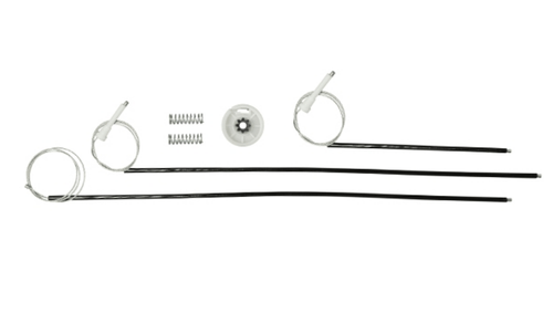 Kit Reparo para Máquina do Vidro Elétrico Peugeot 206 4 Portas Dianteiras RTX 097 Rotax