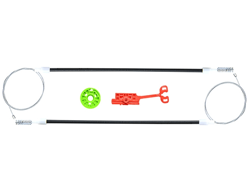 Kit Reparo Punto E Linea Porta Traseira Lado Esquerdo para Máquina do Vidro Elétrico RTX0175 ROTAX