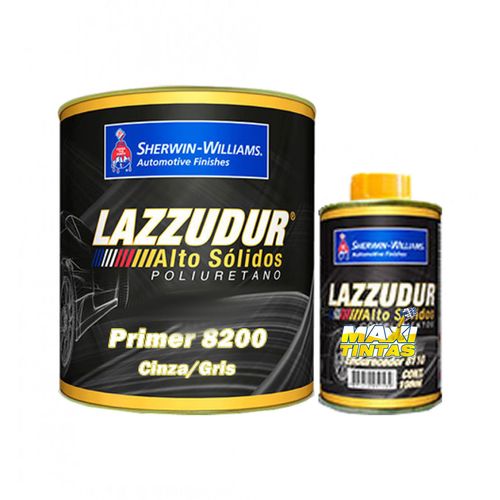 Primer PU 8200 Cinza 3600ml Lazzuril