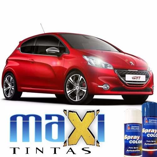 Spray Automotivo Vermelho Aden + Spray Verniz 300ml