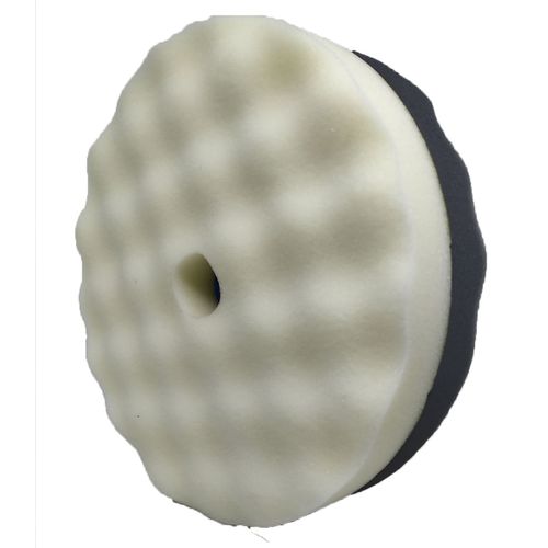 Boina De Espuma Dupla Face 8 Polegadas Branca/preta Lazzuril