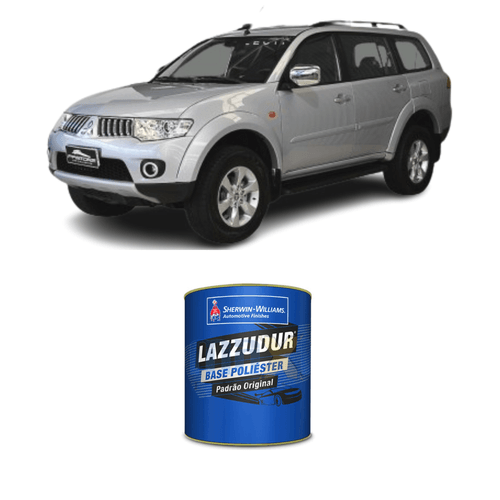 Tinta Poliéster Mitsubishi Prata Tecno 0,9L