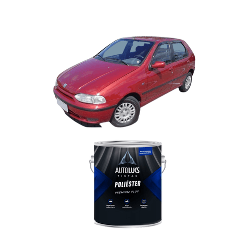 Tinta Poliéster Vermelho Cordoba Perol FIAT 0,9L Autoluks