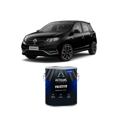 TINTA POLIÉSTER PRETO NACRE PEARL RENAULT 676 0,9L Autoluks
