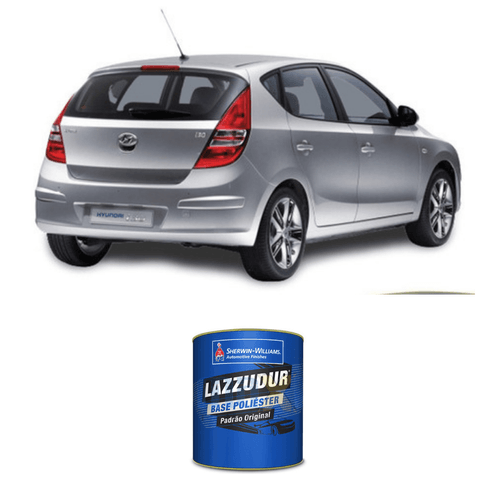 Tinta Poliéster Quick Silver Metálico Hyundai 2R 0,9L