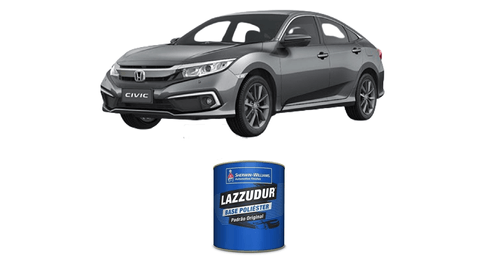Tinta Poliéster Cinza Barium Honda NH797 0,9L