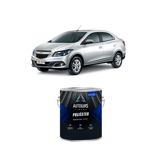 Tinta Poliéster Prata Ice/Switchblade GM 0,9L Autoluks