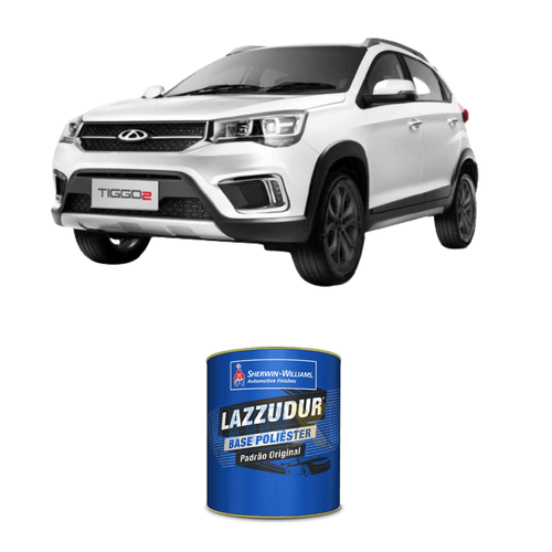 Tinta Poliester Branco Solido Chery 0,9L