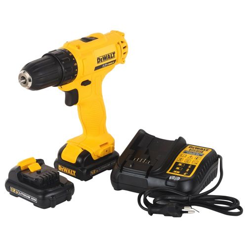 Parafusadeira/Furadeira 3/8 Pol. (10 mm) 12V MAX* DCD700C2BR - Dewalt