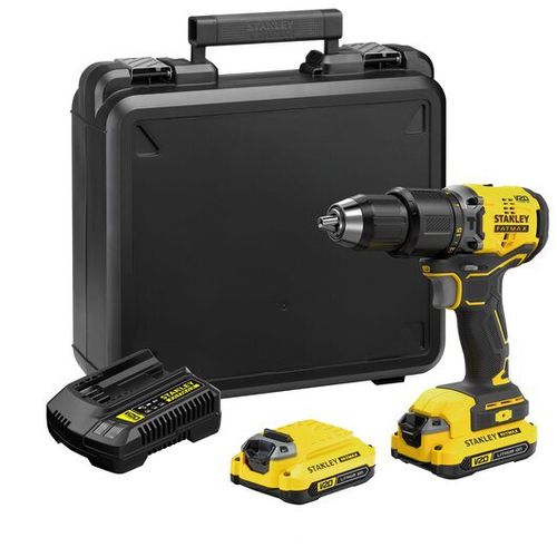 Parafusadeira/Furadeira de Impacto 2" 20V Stanley - SBD715C2K-BR