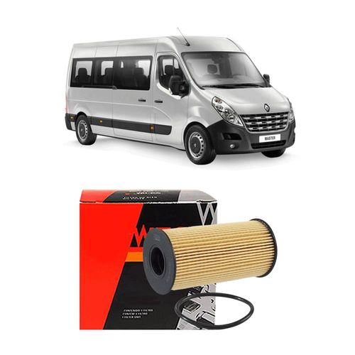 Filtro Oleo Motor Renault Master 2.5 Diesel 2012