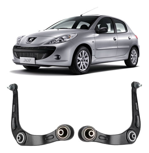 2 Balança Bandeja Dianteira Peugeot 207 2012 2013 2014 2015