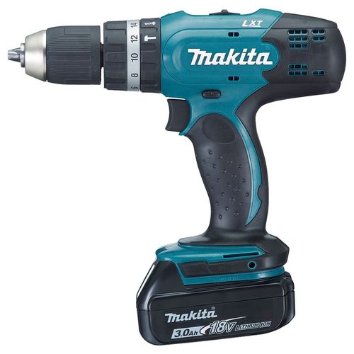 Parafusadeira/Furadeira de Impacto a Bateria 18V 3.0Ah Li-Ion - MAKITA