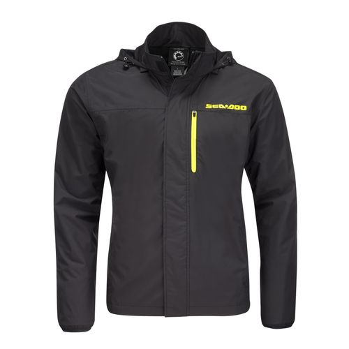 JAQUETA CORTA VENTO MASCULINA SEA-DOO - PRETA