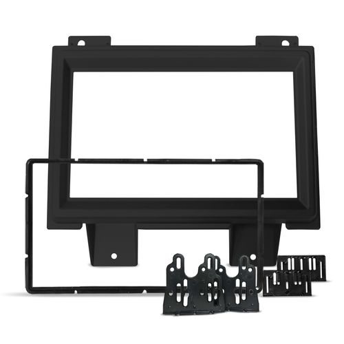 Moldura de Painel 7 Polegadas S10 Blazer 1995 a 2000 Preto Fosco Fiamon