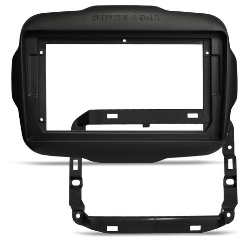 Moldura do Painel Jeep Renegade 2015 a 2023 9 Polegadas Preto