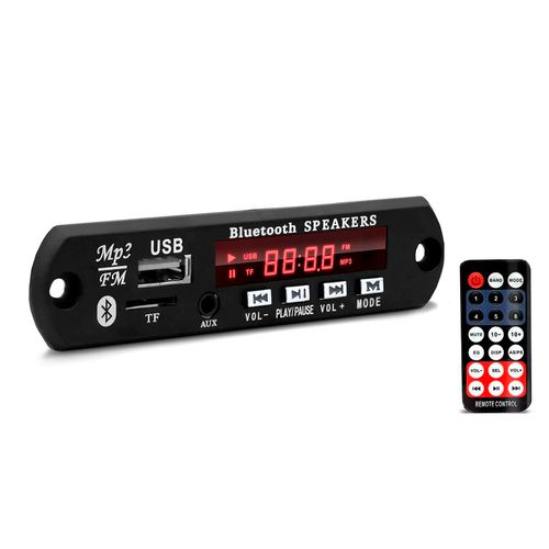Placa Decodificadora Mp3 Player Para Caixa Ativa Usb Sd Bluetooth Radio