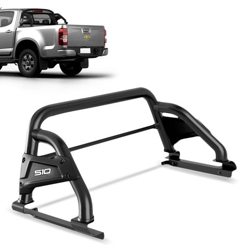 Santo Antônio S10 CD 2012 a 2023 Preto Bepo B4 Com Barra