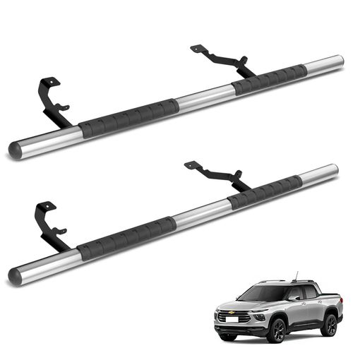 Estribo Lateral Montana 2023 2024 Cromado Tubolar Bepo