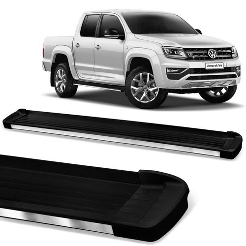Estribo Lateral Amarok 2010 a 2023 Alumínio Preto Elegance Bepo