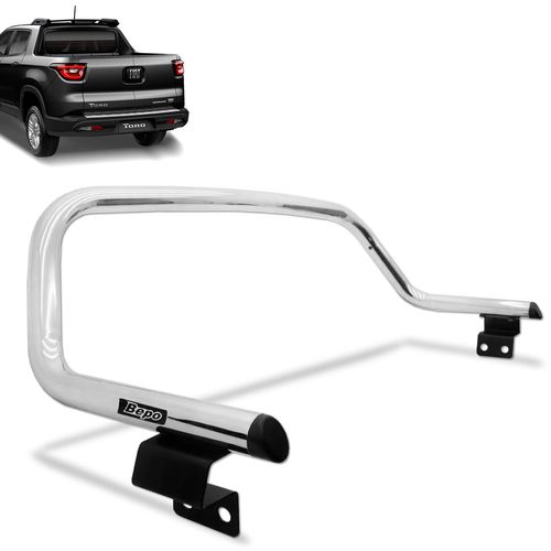 Santo Antonio Fiat Toro 2016 a 2023 Cromado Original Bepo