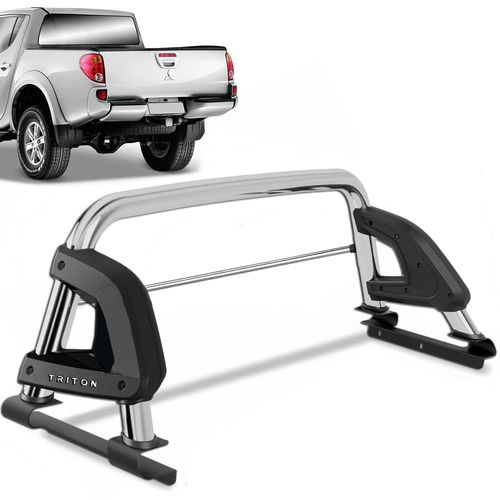 Santo Antônio L200 Triton 2008 a 2018 Cromado Bepo B2 Com Barra