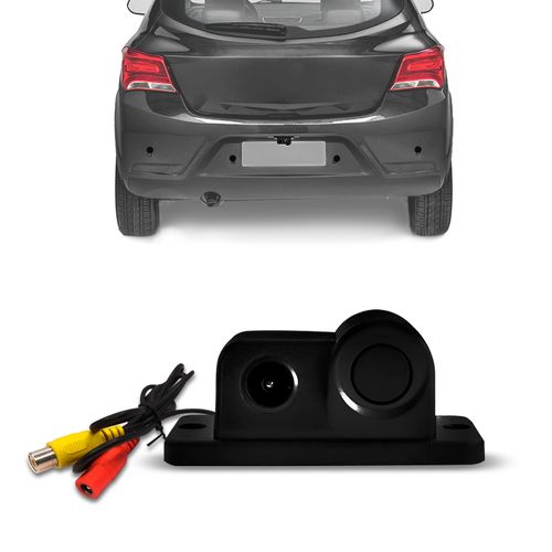 Câmera de Ré Com Sensor de Estacionamento Universal RS230BR Roadstar