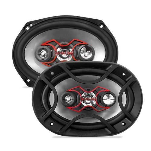 Par Alto Falante 6x9 Quadriaxial 140w RMS Linha X Bravox