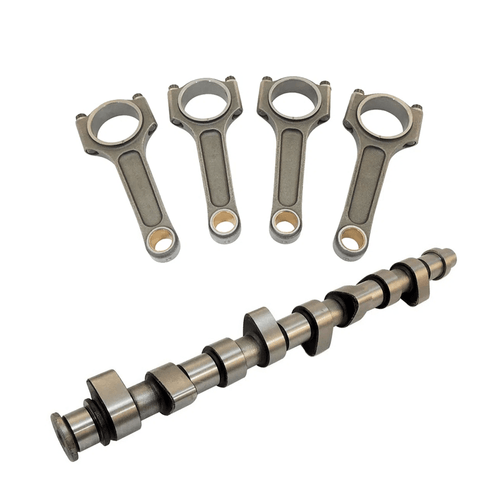 Biela Forjada Super A-Beam Basic 144mm 1100cv VW AP 4 un + Comando válvula billet 8V 276°A / 288°E para turbo tucho hidráulico/mecânico