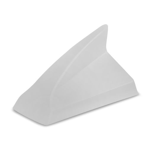 Antena de Teto Tubarão Dianteira Traseiro Universal Shark Branca