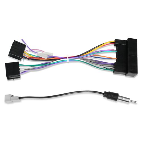 Kit Facil Chicote de ligação e Adaptador de Antena Linha Kia e Hyundai