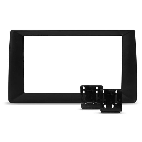 Moldura Painel Redutora de 9 para 7 Polegadas Preto Expex