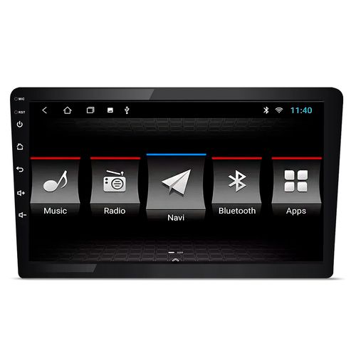 Central Multimídia 9 Polegadas Android 10.0 JR8 Wifi Bluetooth GPS USB