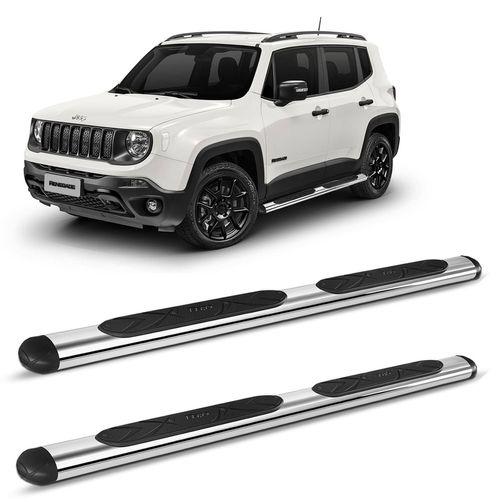 Estribo Oval Jeep Renegade 2015 a 2023 Cromado Original Bepo
