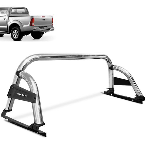 Santo Antonio Hilux 2005 a 2015 Cromado ST Sem Barra