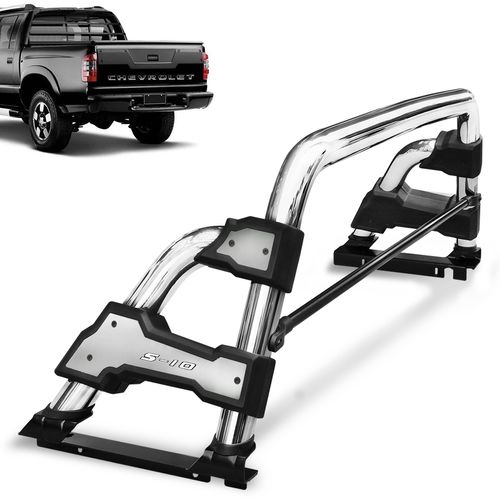 Santo Antonio S10 1996 a 2011 Cromado STR Com Grade Vigia