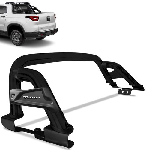 Santo Antonio Fiat Toro 2016 a 2023 Preto Adventure II Bepo