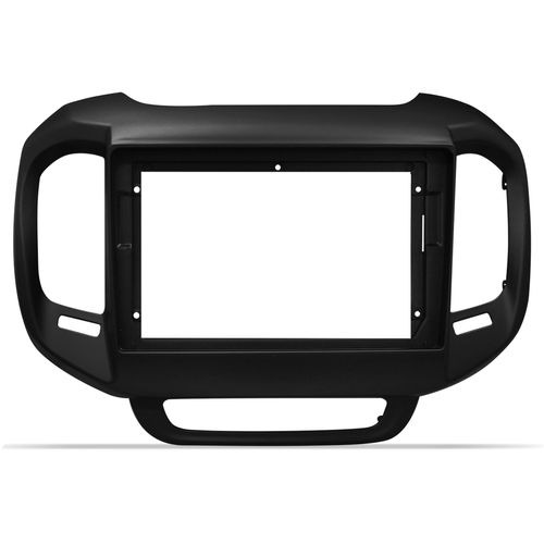 Moldura do Painel 9 Polegadas Fiat Toro 2016 a 2021 Preto