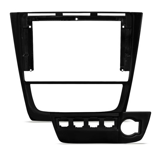 Moldura do Painel 9 Polegadas Gol, Saveiro e Voyage G6 2012 a 2016 Preto